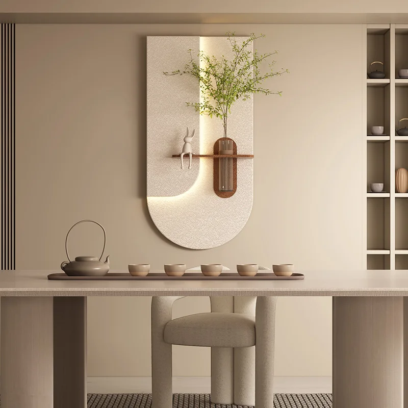 xx-Entrance LED Wall Lamp Plant For Corridor Hallway Modern Sandstone Hanging Painting Living Room Creative Mural Light*