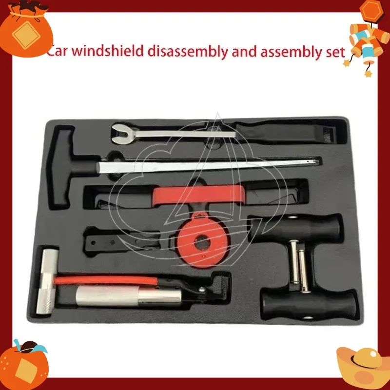 Car Windshield Remover Tool Auto Glass Removal Knife Blade Repair Hand Tool Set