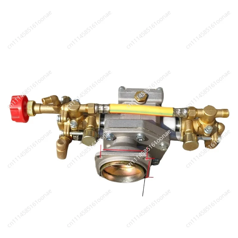 Lawn mower modified medicine plunger pump air bottle four-stroke sprayer agricultural copper pump with air chamber
