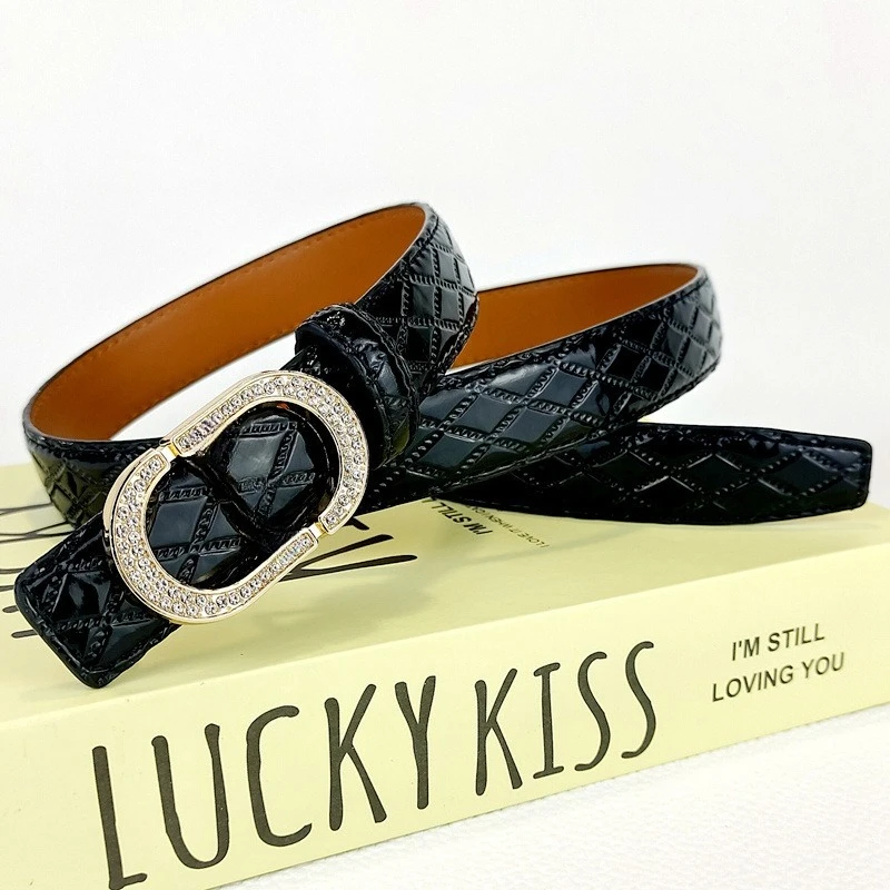 

Французский легкий роскошный универсальный простой новый стильный ремень для отдыха, декоративная юбка, брюки, женский кожаный модный многоцветный ремень