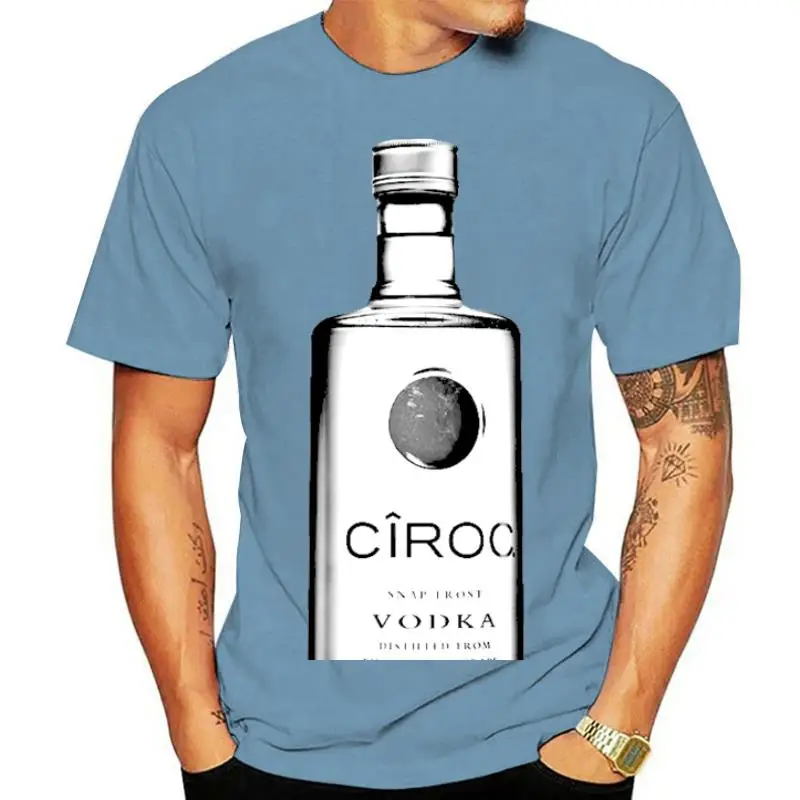 Ciroc Vodka Alcohol Bottle Brands Cartoon Look T Shirt