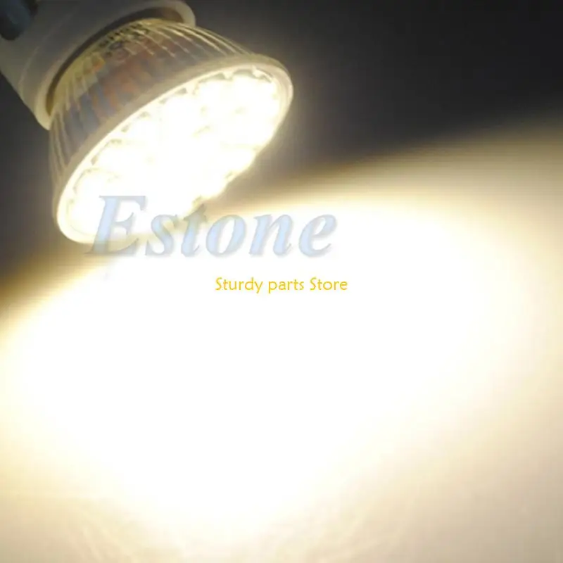 97QC GU10 3528SMD LED Bulb E27 Halogen Lamp Bulb AC 220 240V Bombilla Ampoule Home Closet Room