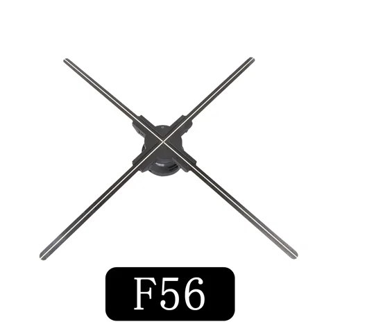 Original And New Technology Advertising Equipment 3d Display Machine Led Holographic Projector 56cm Hologram Fan