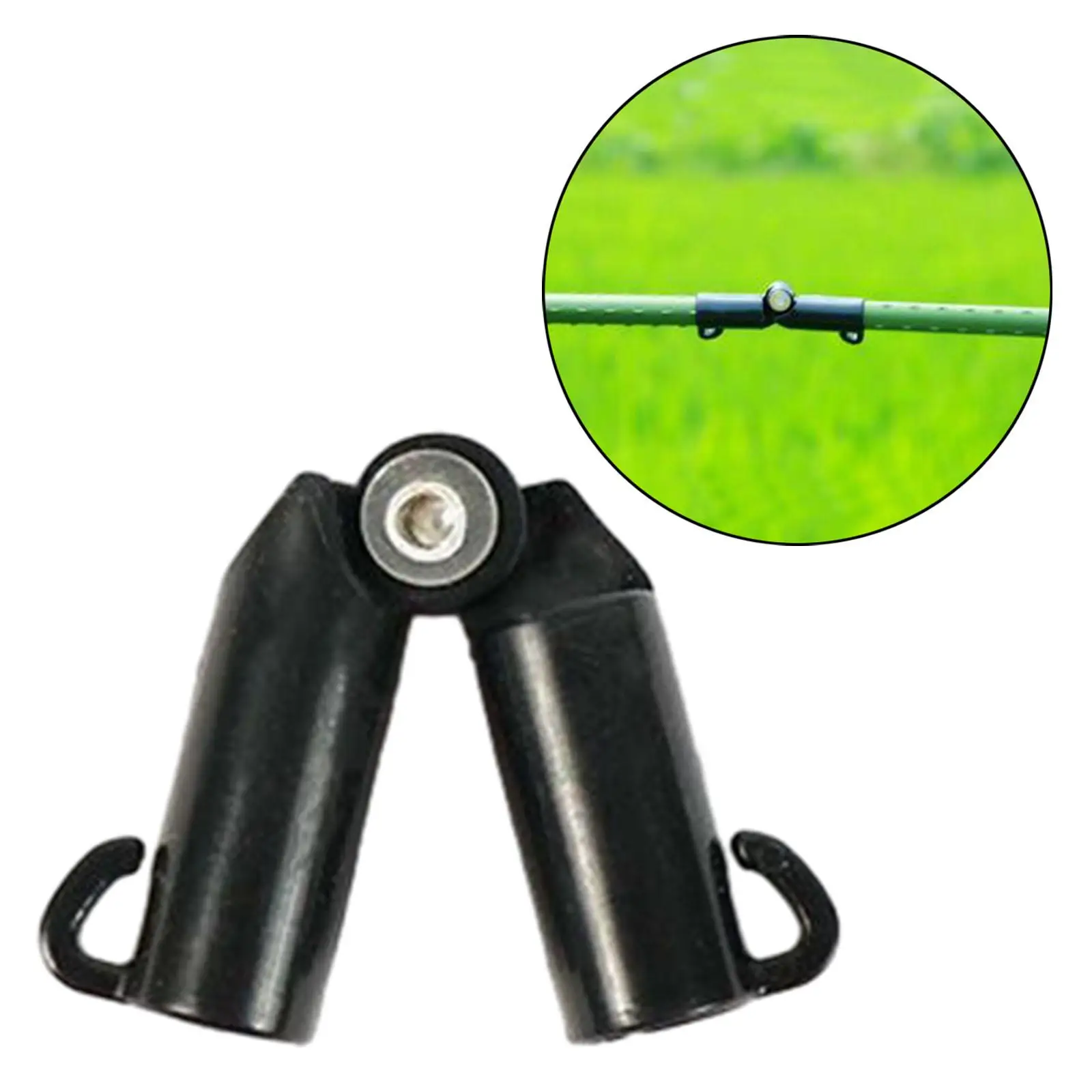 3x مشبك توصيل تعريشة النبات، وصلة تثبيت، وصلة توصيل، قابل للتعديل لدعم النباتات، أوتاد الحديقة، قفص النبات #4