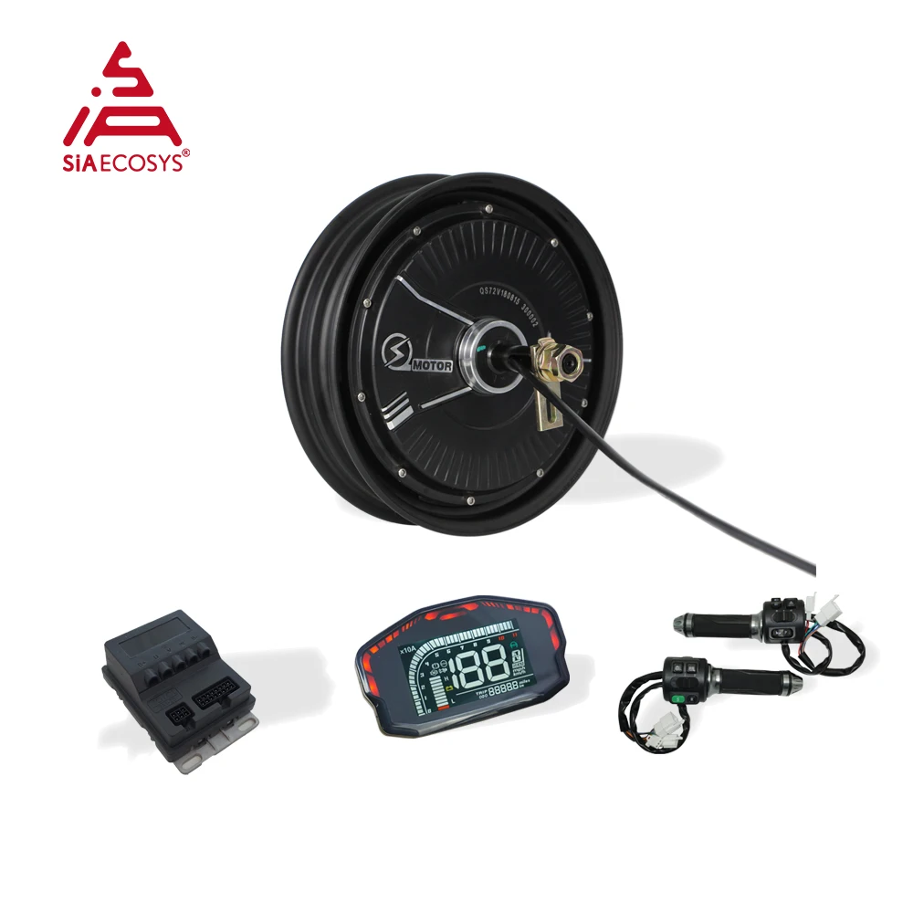 

SIAECOSYS/QS MOTOR 212 1000 Вт V1.12 Комплект мотор-концентратора с контроллером EM25sp для электрического скутера