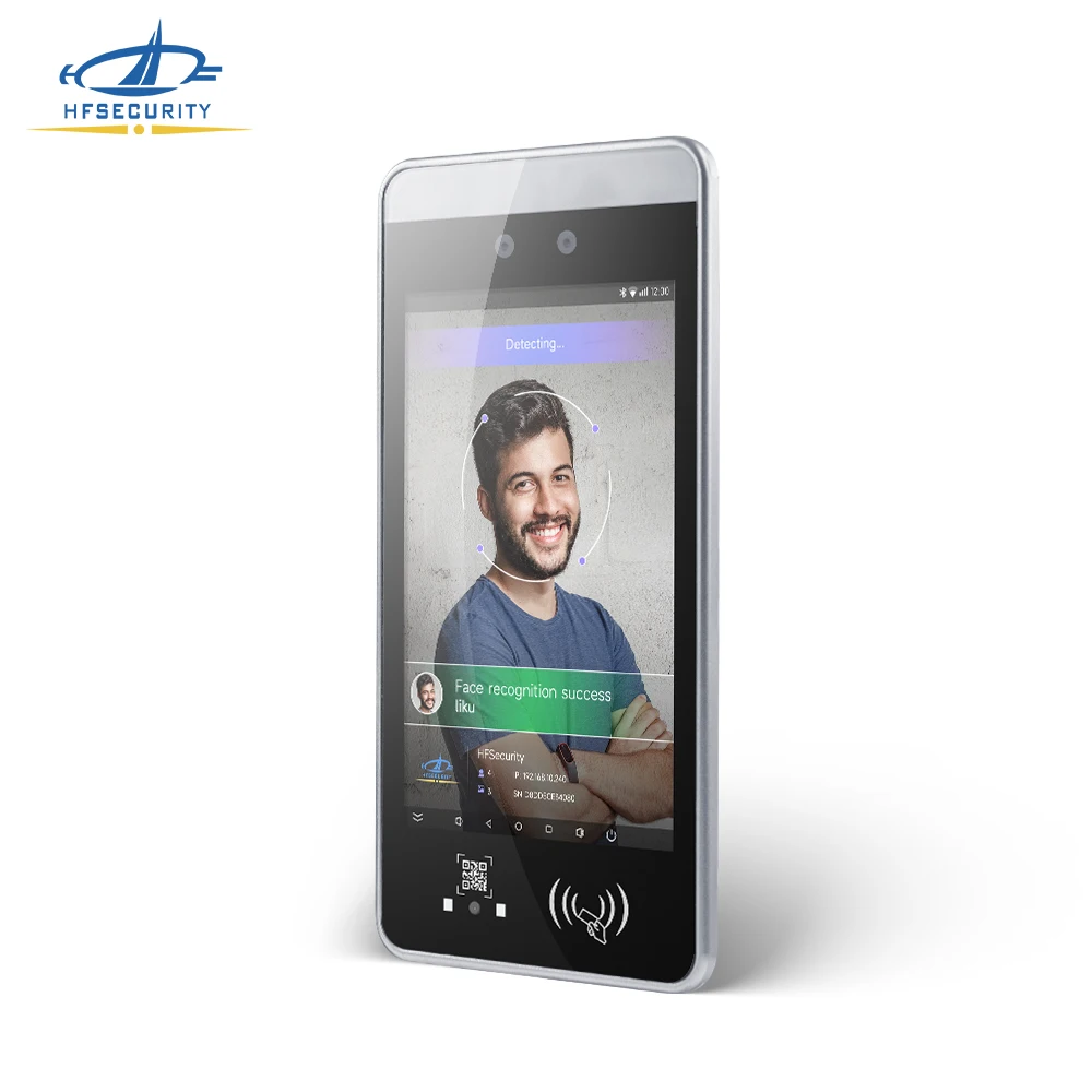 

Hfsecurity RA08 LAN/WAN All-in-one Security Solution Biometric Finger Reader Access Control Products