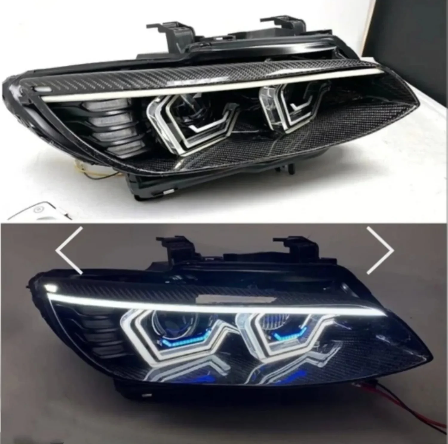 

Front Headlight for BMW E93 OSS Daytime Running Light DRL Head lamp Low High Beam Turn signal