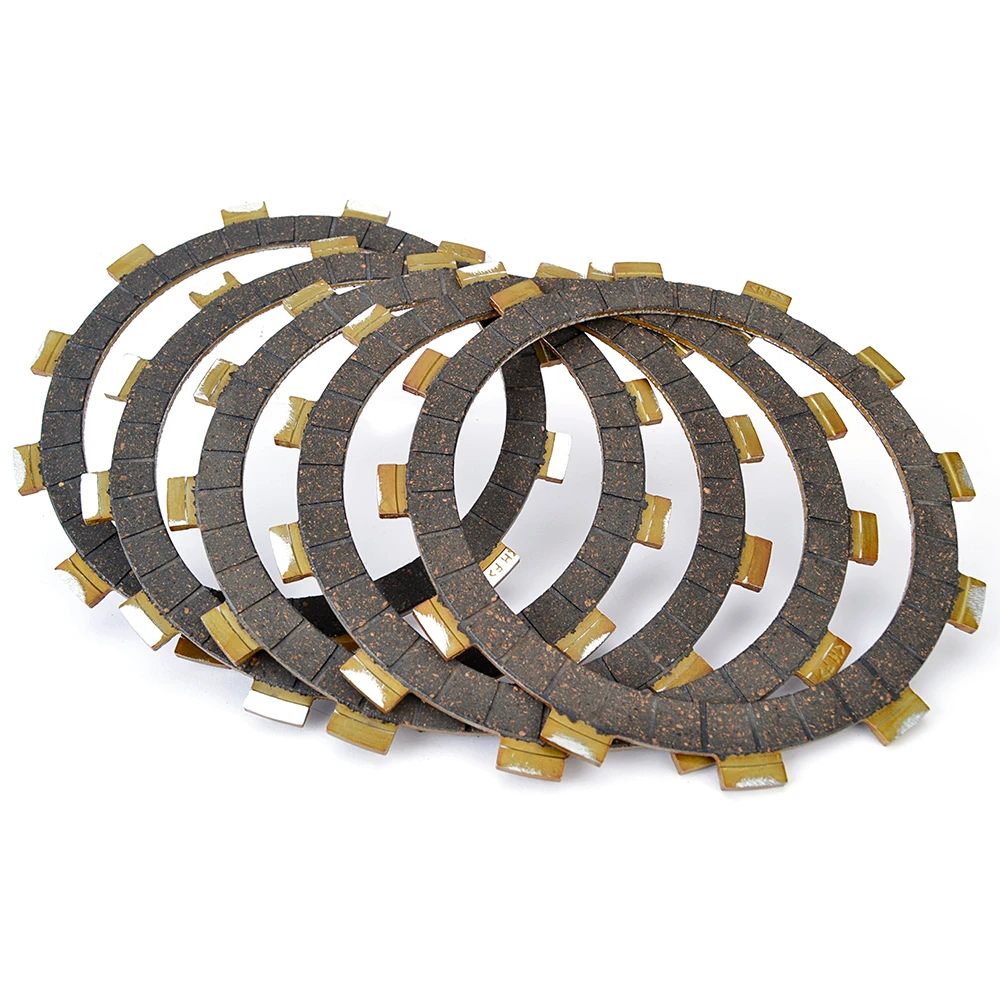 Clutch Friction Plates For Yamaha YZ250F YZ250 1979 XS250 4E0 IT250G IT250 1980 XS250 SE/C 1980-1981 383-16321-00/4H7-16321-02