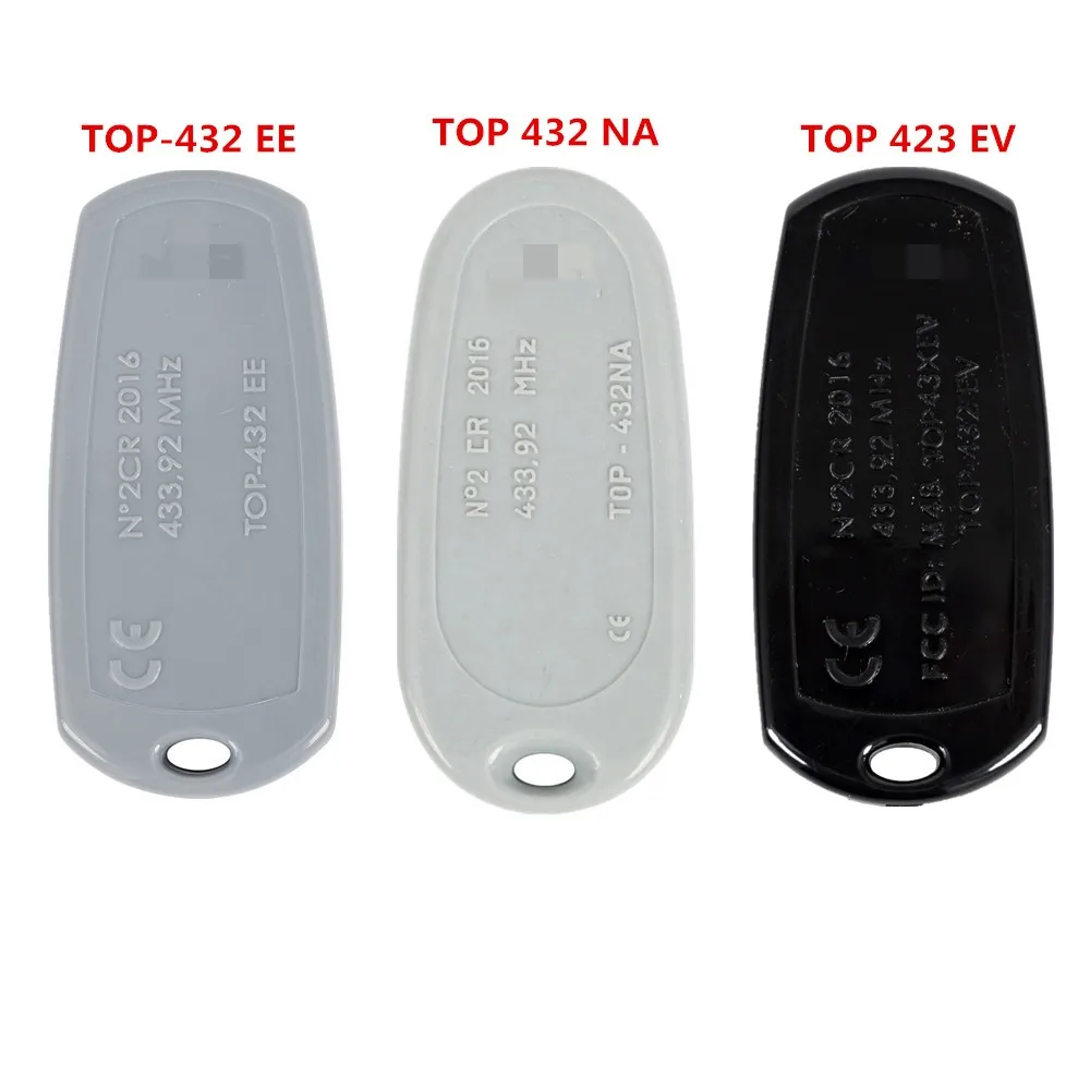 TOP432NA Garage Door Remote Control Duplicator TOP432EE TOP432EV Transmitter Hand Remote