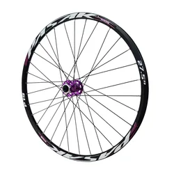 Pasak-MTB Front Wheel, 32H, 24, 26, 27.5, 29 Inch, Disc Brake, 6 Bolts, Sealed Bearing, QR 9x100mm, THRU, 15x100mm