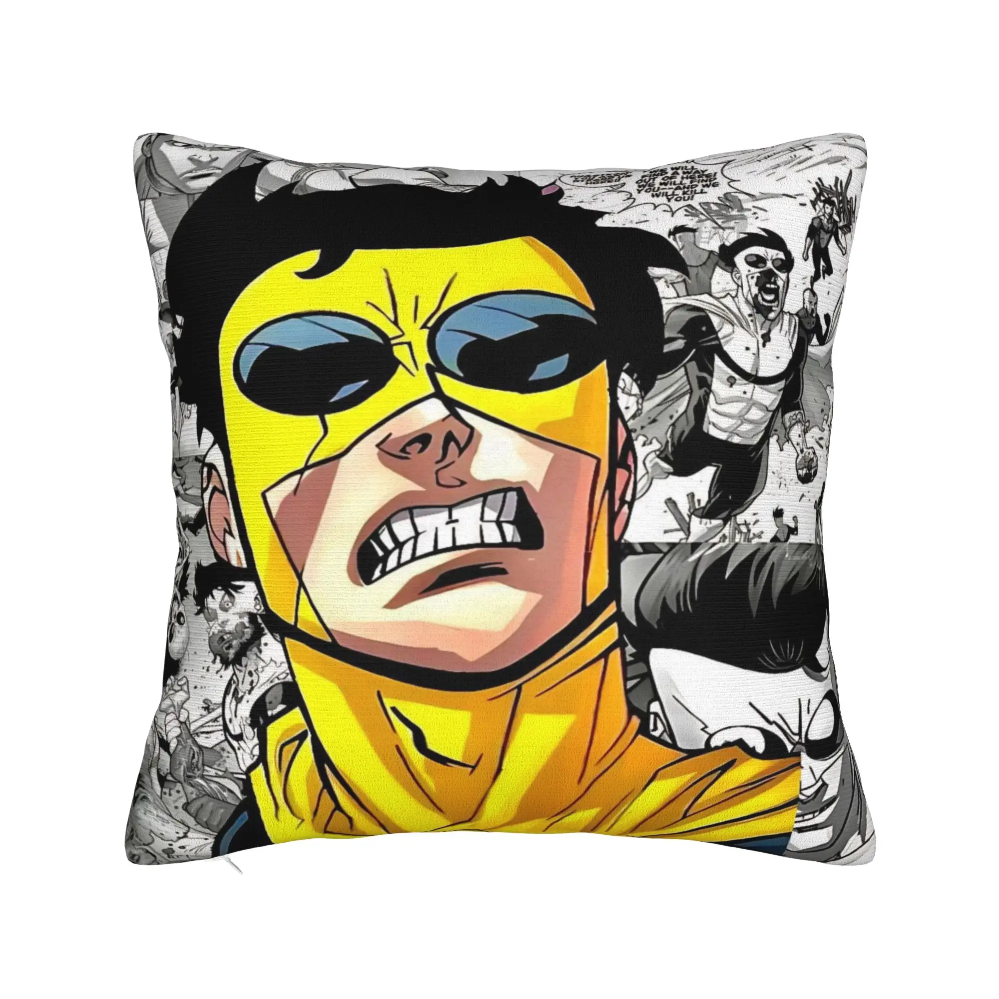 Invincibles Comic Pillowcases Accessories Printing Cushion Cover Decorative  Throw Pillow Case Cover Chair Multi-Size