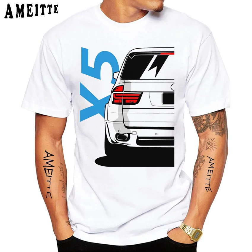 I4 M5 T Shirts New Summer Men Short Sleeve Drive The Classic Germany E34 M5 E30 E60 X5 Car T-Shirt Hip Hop Boy Casual White Tees