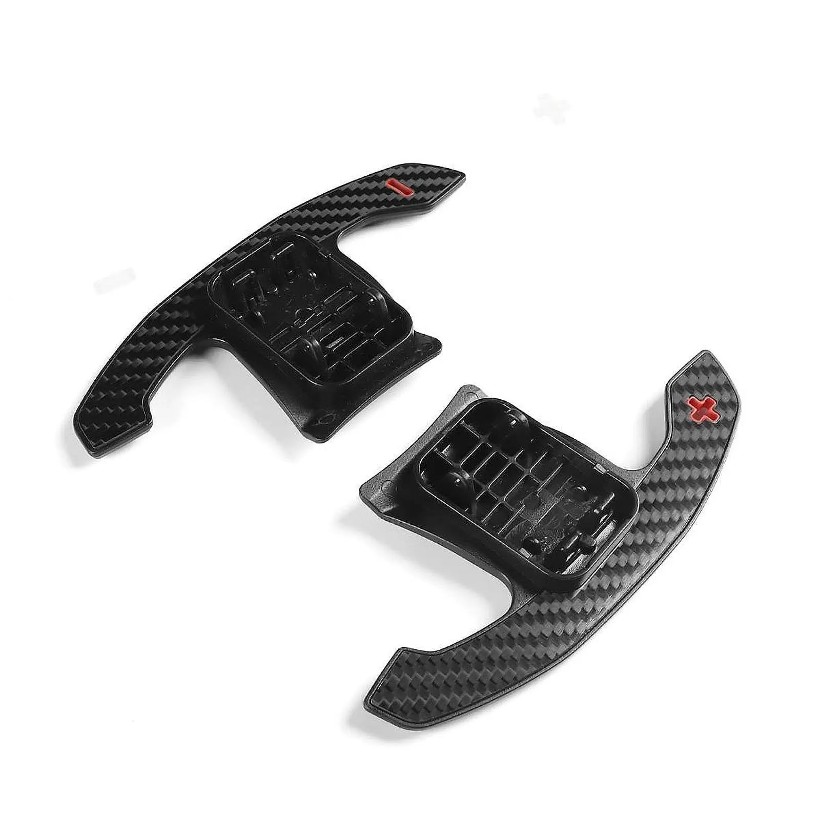 2Pcs Steering Wheel Paddle Shifter Extension for BMW x4 G02 2017+ Black