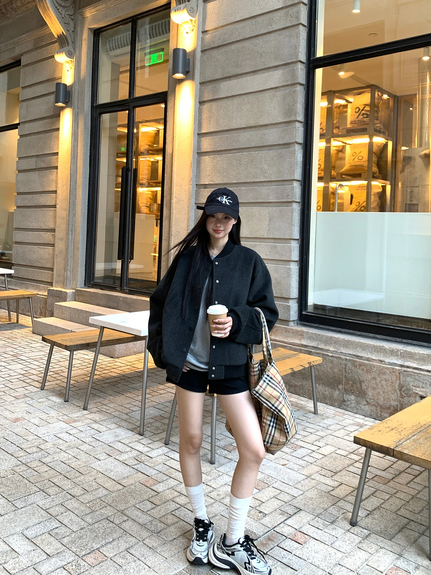 ey Cotton Jaet Donna Sle Commute Faion 2025 Nuovo arrivo Casual Baseball irt Red Hot Person's Club Fibra di poliestere