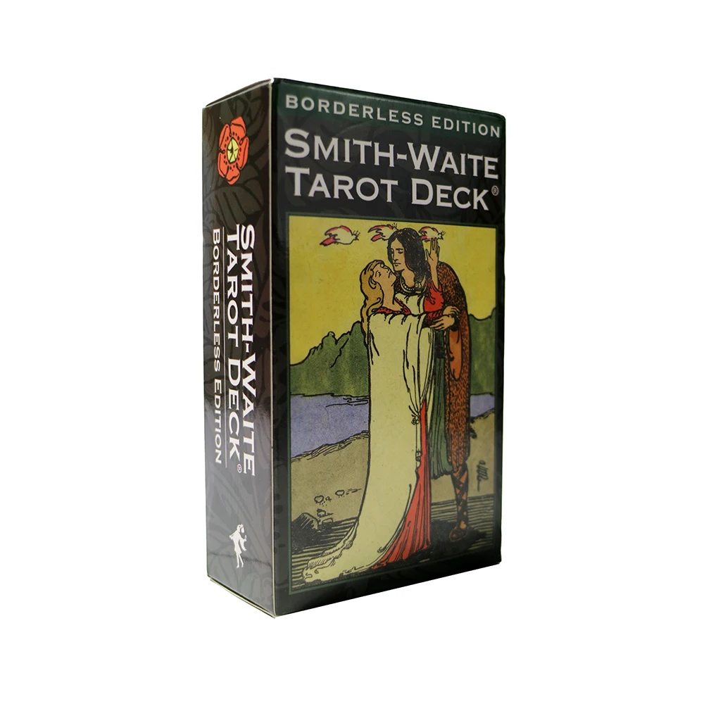 Smith-Waite Divination Tarot Deck Borderless Cards .tarot cards with guide book.tarot cards for beginners.tarot deck.tarot cards