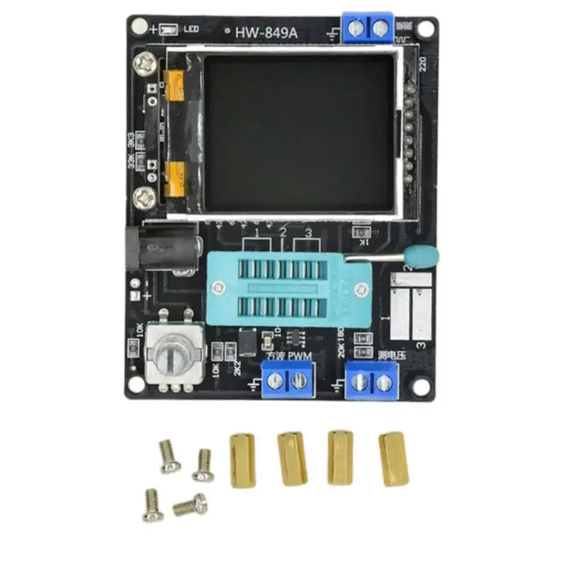BHBD-PWM Square Wave Signal Generator Voltmeter With Full Color Screen Graphic Display