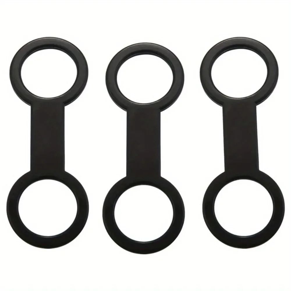 3PCS Scuba Diving Dive Snorkeling Silicone Snorkel Mask Strap Keeper Holder Clips Retainer Attachment Gear Spare Part Access