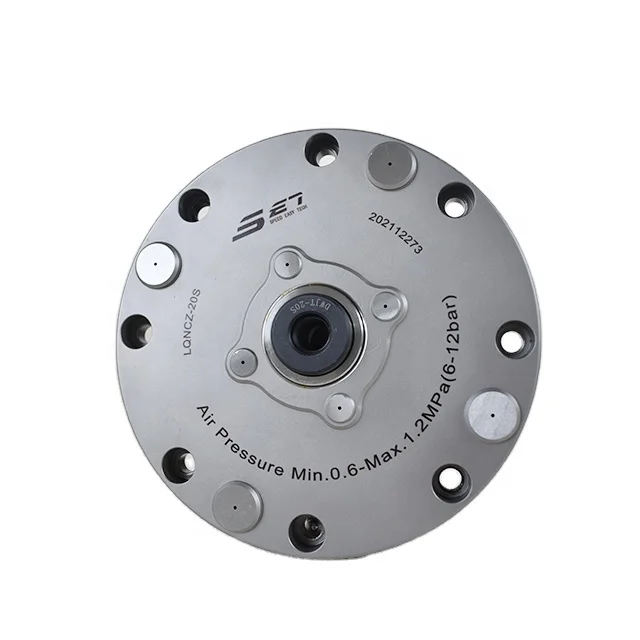 SET LQNCZ-20S Automatic Zero-Point Chuck Hardened Stainless Steel Milling Machine Accessories CNC High Precision 10KN Machining