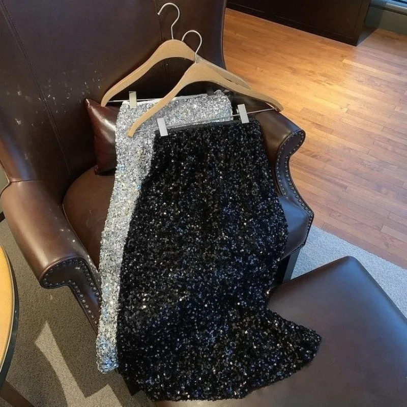 تنانير مطرزة للسيدات للنادي الجمالي العتيق للربيع والمكتب للسيدات موضة الإمبراطورية الكل مباراة على شكل حرف a Harajuku غير رسمية Mujer Faldas #6