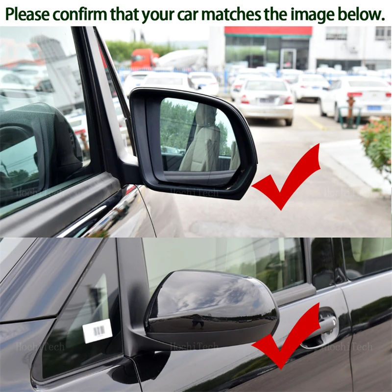 Car Left Right Rearview Side Wing Heated Durable Mirror Glass for Mercedes-Benz V Class W447 Vito Mercedes W447 2016-2023