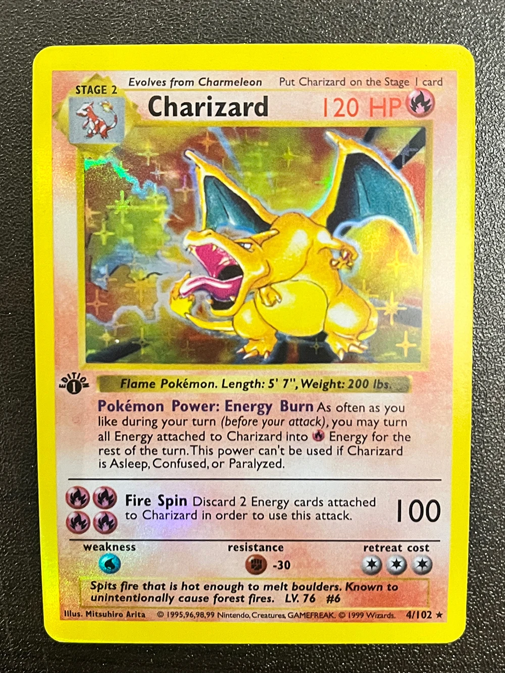 3Pcs PTCG Pokemon Cards Base Set Charizard Venusaur Blastoise Holo Ultra Rare Pokemon Trading Cards For TCG Battle Deck Gift