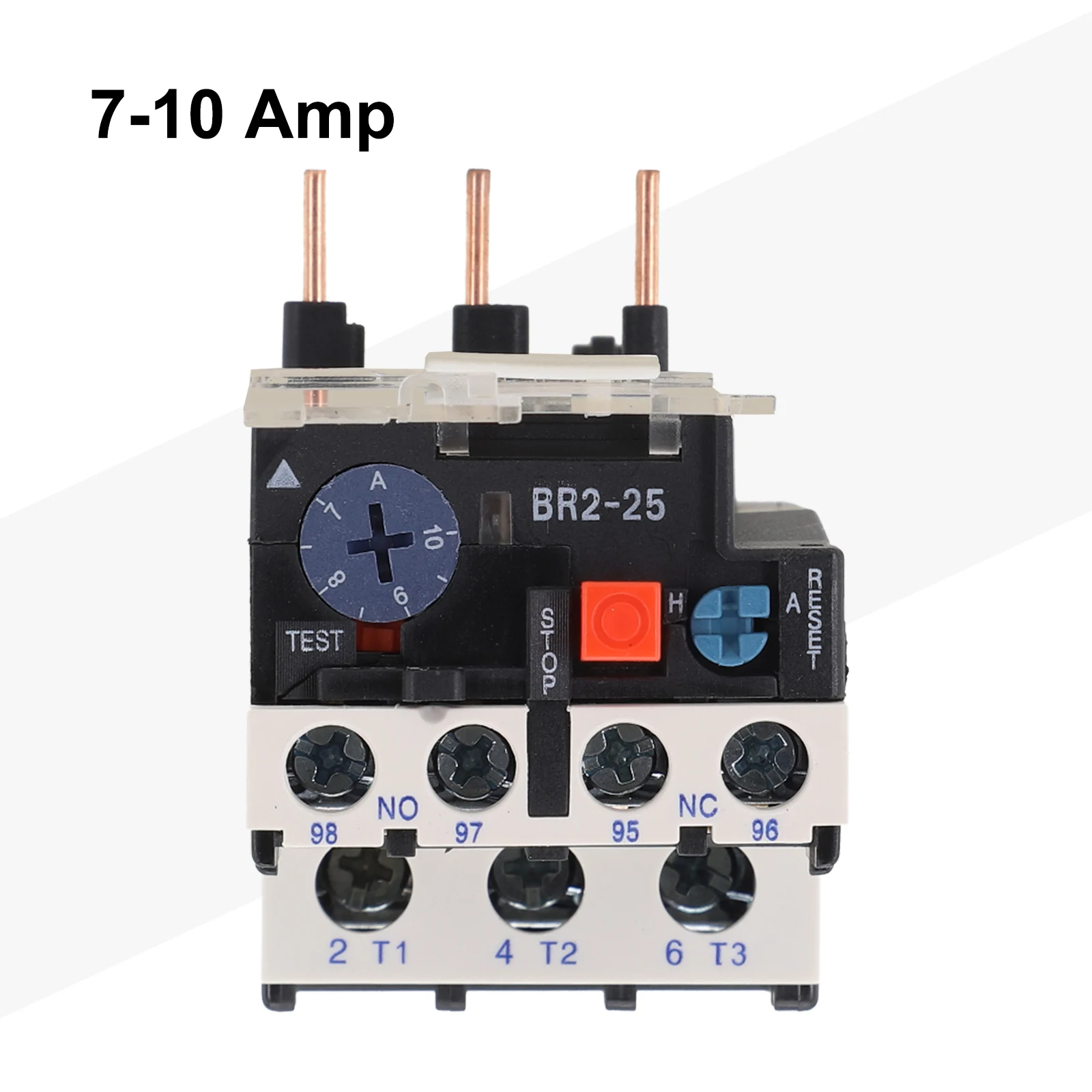 Advanced Thermal Overload Relay NR2 25 with Temperature Compensation and Manual Reset Features for Motor Safety