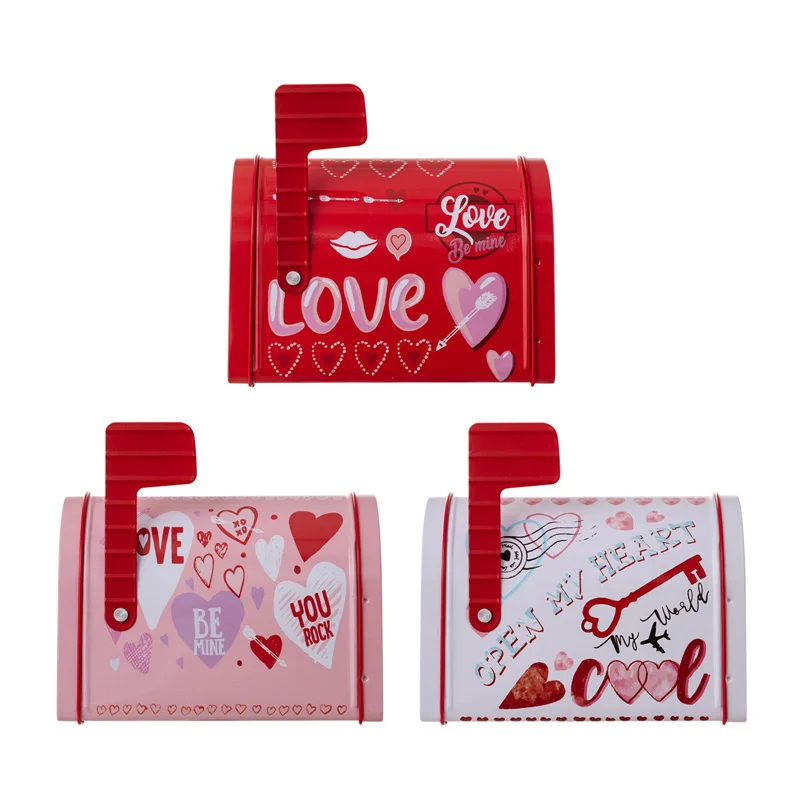 Valentine's Day Mailbox Candy Box Candy Treat Storage Box Favor Gifts For Weddings Valentine Exchange Gifts Classroom Prize