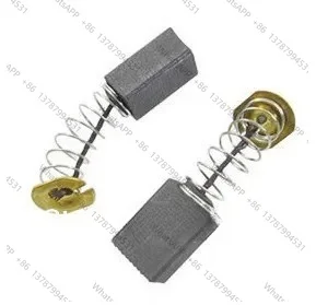 10pcs Motor Tool Carbon Brushes CB411 6*9*13mm Springs & Wicks Power Tool Hand Drill Grinder Electric for Makita DCA Motors