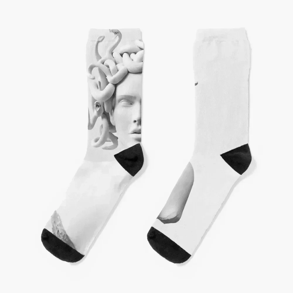 

Medusa II Socks anime new year floral Socks For Women Men's