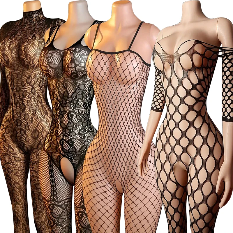 Exotic Man Transparent Bodysuit Club Party Night  Lingerie Bd Fishnet Crotchless Bodystockings  Male Sissy Gay  Toys