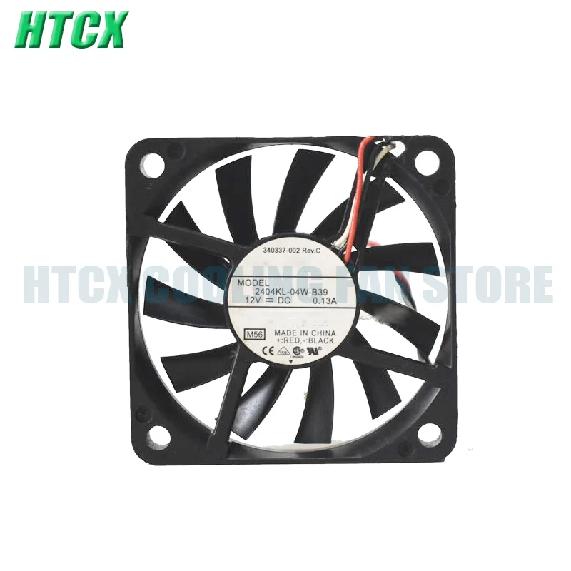 New 6CM ultra-thin 6010 Ultra-Quiet Chassis Fan 12V 0.13A 2404KL-04W-B39