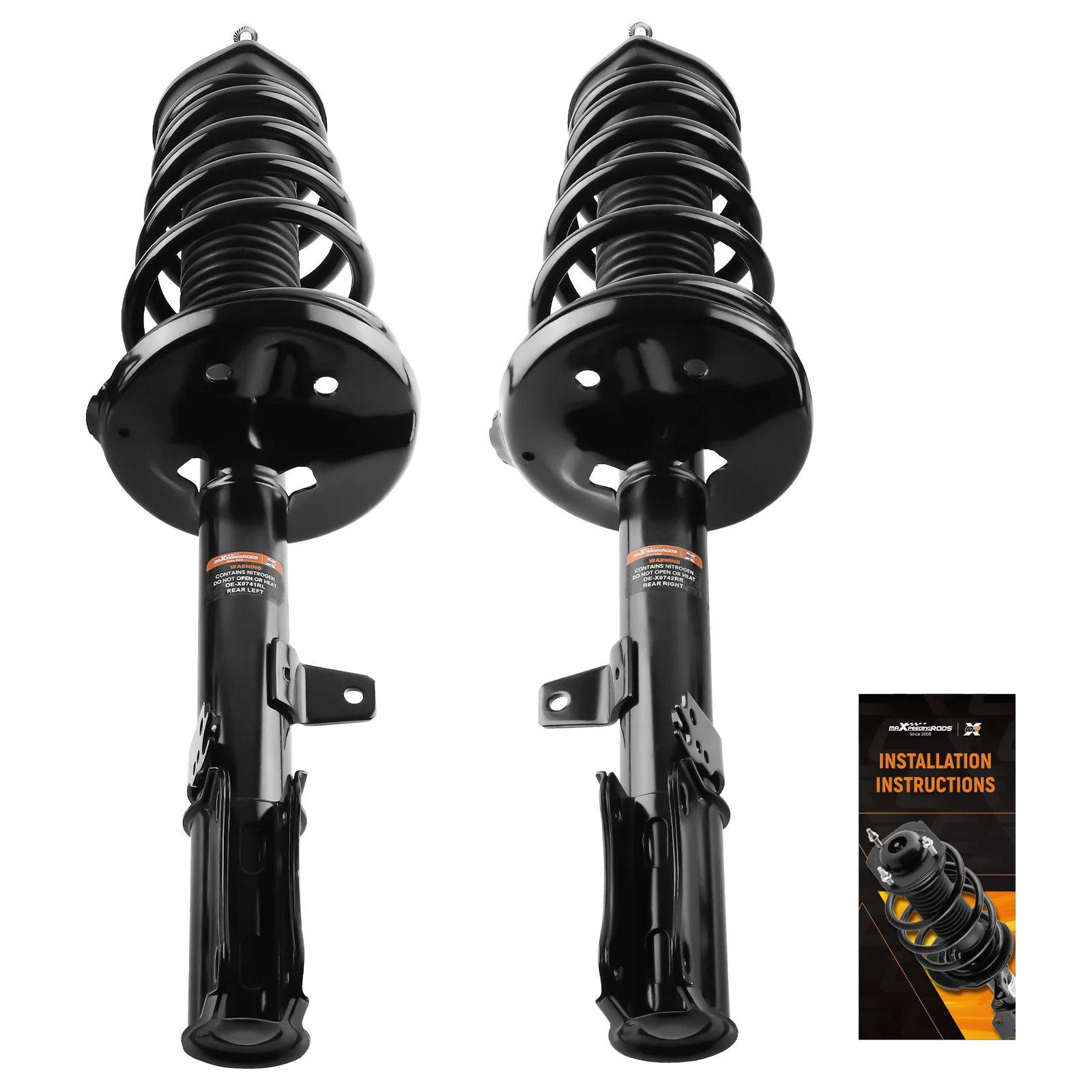 

2x задние амортизаторы для Toyota Highlander 2001-2003 3.0LITER V6 FWD BASE