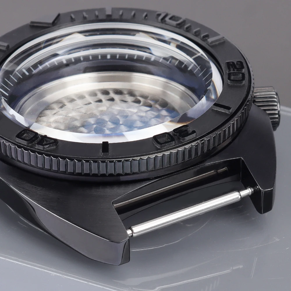 Für 41-mm-Herrenuhrengehäuse, Saphirglas, Tuna Turtle, passend für modifizierte Abalone NH34 NH35 NH36 NH38 NH70 4R36 7S Uhrwerke, 28,5-mm-Zifferblatt – Detail 7
