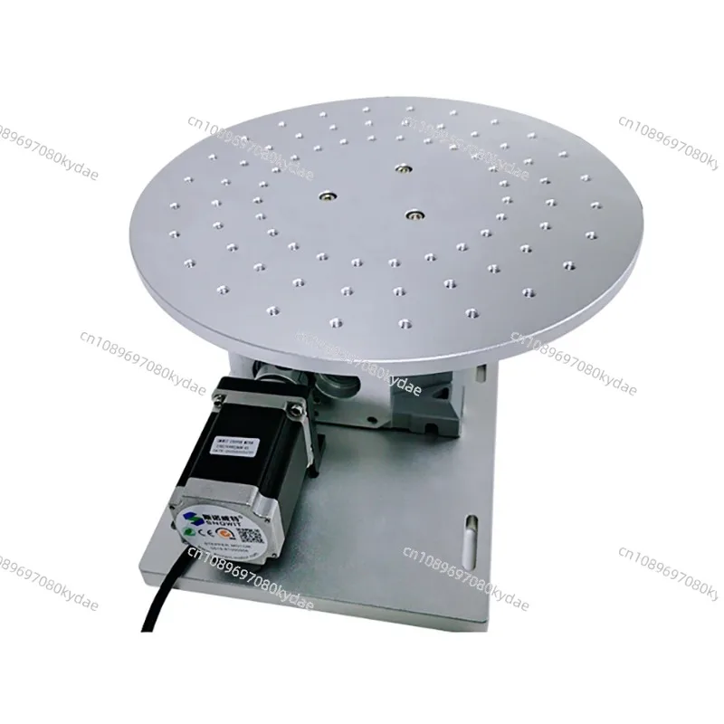 FD-L300 Electric Rotary Table Diameter 300MM Multi-Station Rotating Workbench Rotation Shaft  Load 30KG with Controller