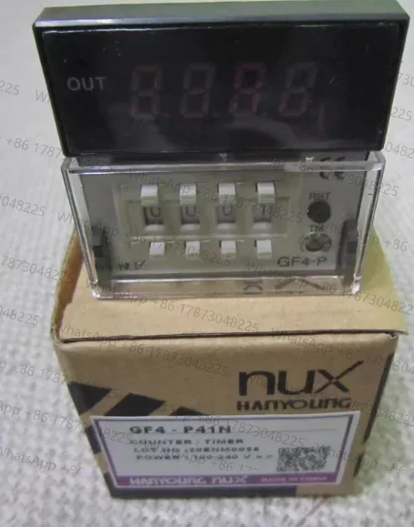 GF4A-P41T  HanyoungNUX  New Original Counter Timer replace GF4-P41N
