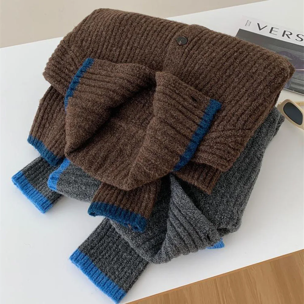 Maglione da donna Moda Collo alto Top lavorato a maglia morbido 2025 Nuovo maglione allentato Cappotto Primavera Autunno Cardigan caldo versatile