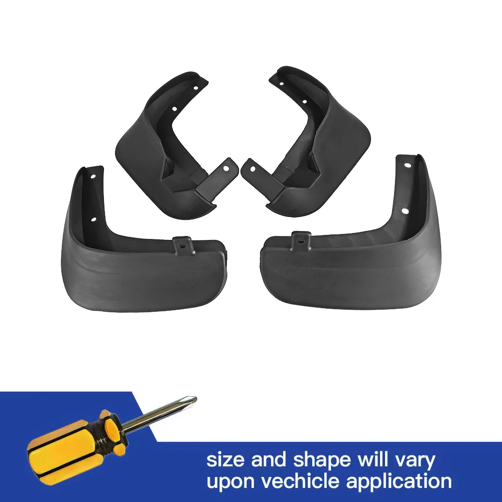 

Car MudFlaps For Chevrolet LOVA Sedan 4pcs/Set Molded Splash Guards Front Rear Mud Flap 2011 2012 2013 2014 2015