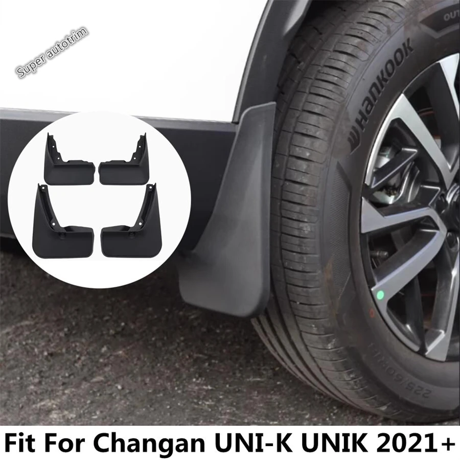 

For Changan UNI-K UNIK 2021 - 2024 Car Front Rear Mud Flaps Mudguard Splash Guard Fender Cover Trim Auto Accessories Exterior