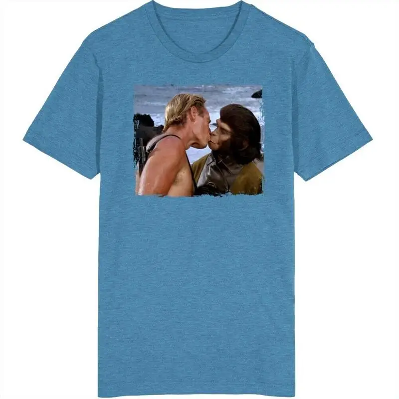 Camiseta para fãs do filme Planeta dos Macacos Charlton Heston