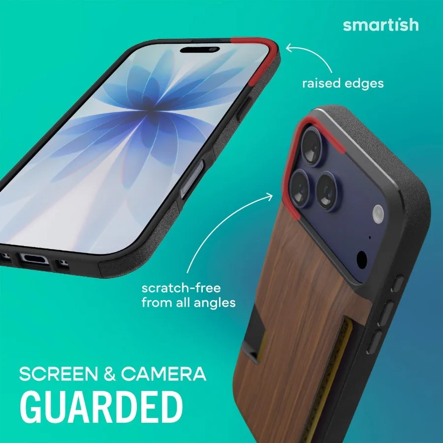 For iPhone 17 Pro Max Wallet Case - Wallet Slayer Vol. 1 [Slim + Protective] Credit Card Holder with Drop Tested Flip Design