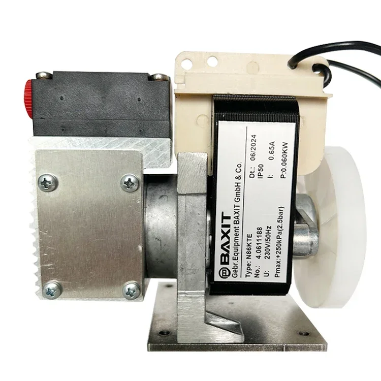 Corrosion-resistant vacuum sampling pump Drives a miniature sampling pump