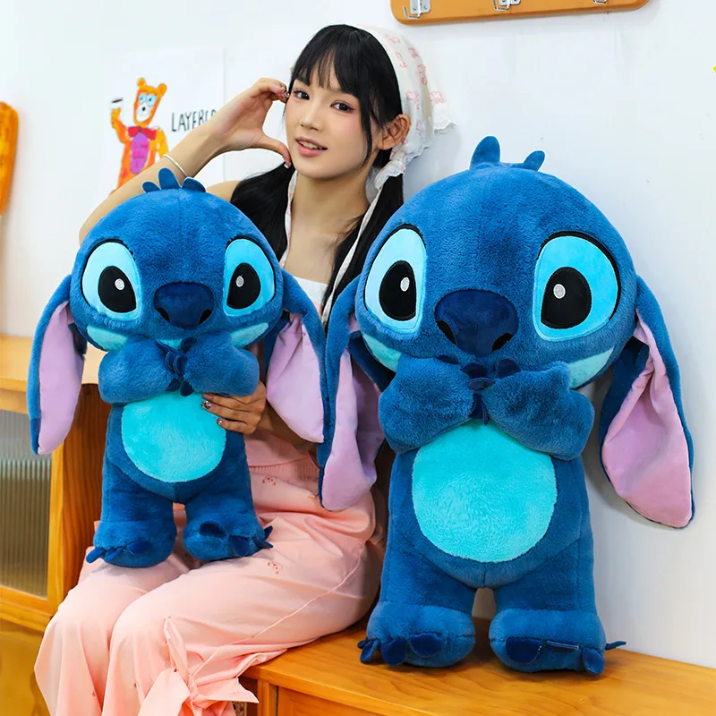 디즈니 귀여운 만화 플러시 장난감 어린이 생일 크리스마스 선물 부드러운 숨쉬는 소리 진정 인형 신생아 봉제 동물 도매