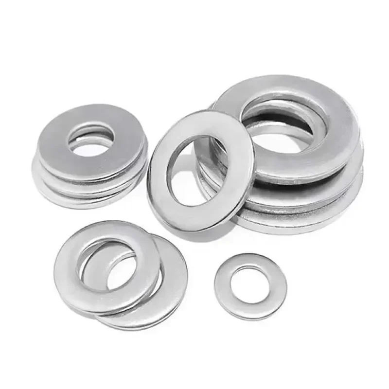 304 Stainless Steel Big Metal Gasket / Flat  Washers  M1.6-M22