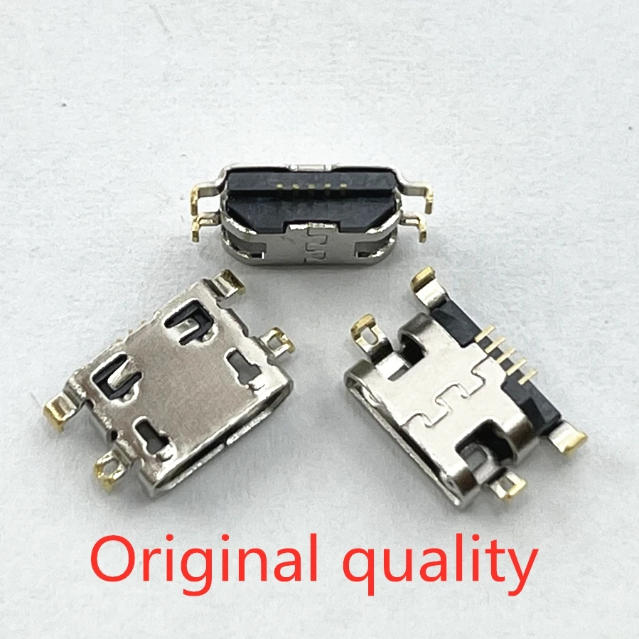 10-100 szt. Złącze USB 5-pin do ładowarki nowy dla Moto E6S XT2053 Lenovo A360T K6 A320T A5860 XL5 LA5K6 ZP1000