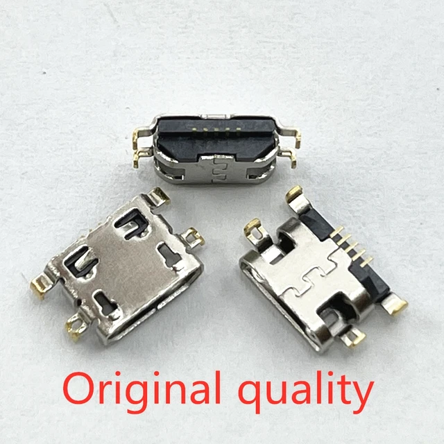 10-100 szt. Złącze USB 5-pin do ładowarki nowy dla Moto E6S XT2053 Lenovo A360T K6 A320T A5860 XL5 LA5K6 ZP1000