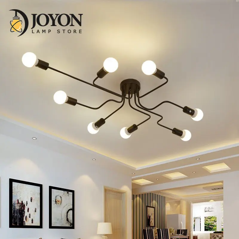 

Modern LED Ceiling Chandelier Lighting Living Room Bedroom Chandeliers Creative Home Lighting Fixtures Free Shipping