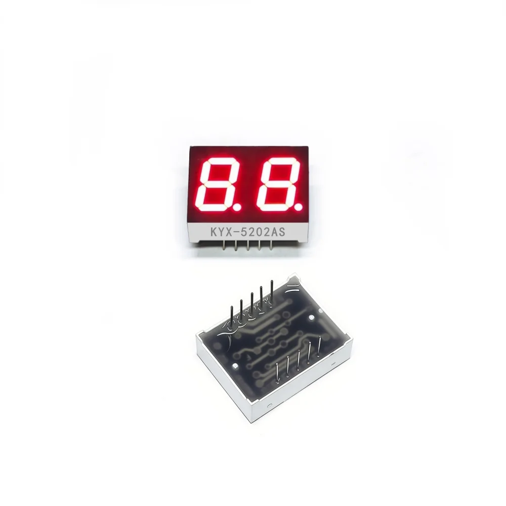10PCS 0.5-inch 2-digit numeric tube 25mmX19mm digital display 