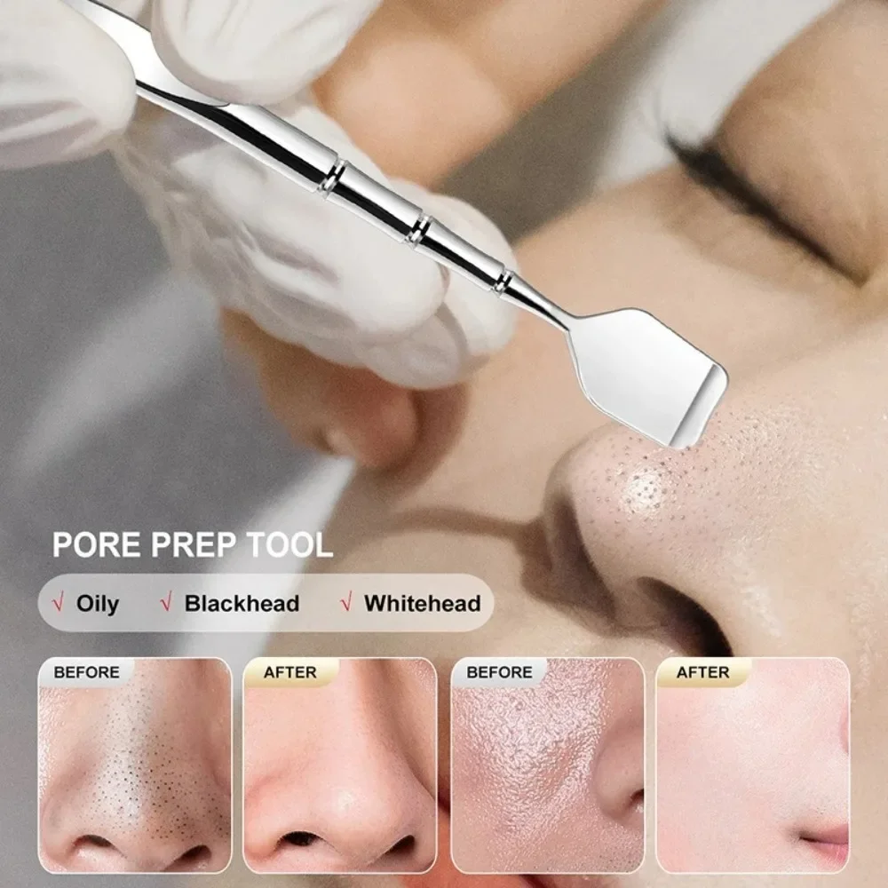 CMGF على الوجهين مزيل الرؤوس السوداء الأنف منظف الوجه البثرة كليب الملقط الجمال الوجه الصحة شقة دفع صالون أداة