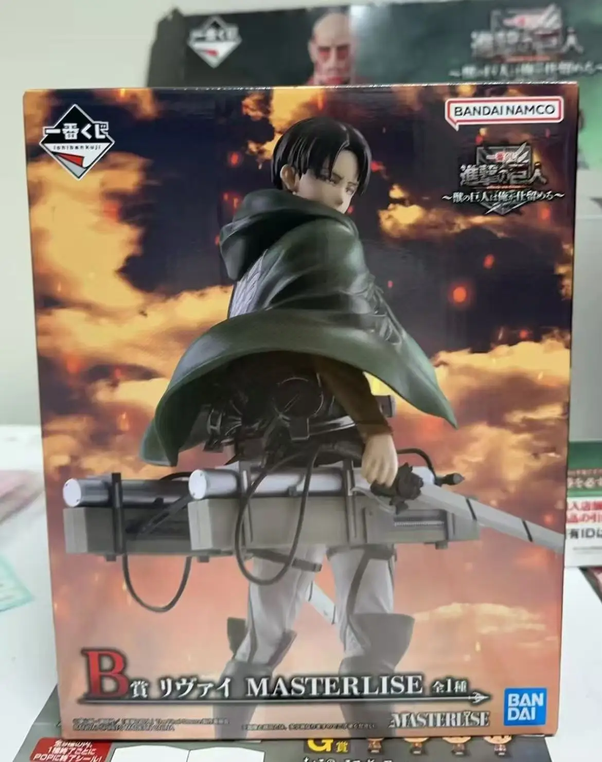 100%正規品 バンダイ スピリッツ 一番くじ メガインパクト 進撃の巨人