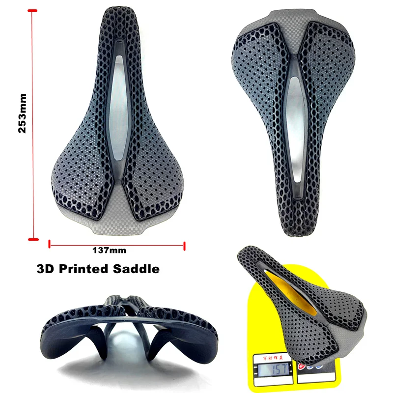 

BIKEDOC P001 Седло из углеродного волокна с 3D-печатью 25,3 см * 13,7 см 157 г